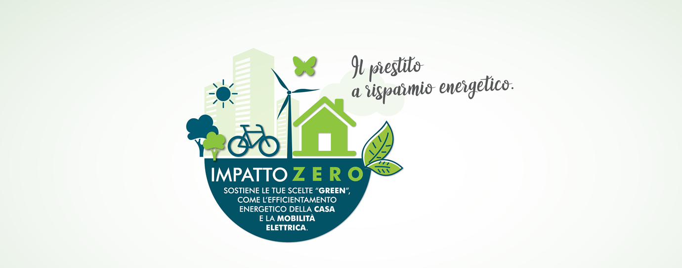 Impatto Zero : Il prestito a risparmio energetico . 