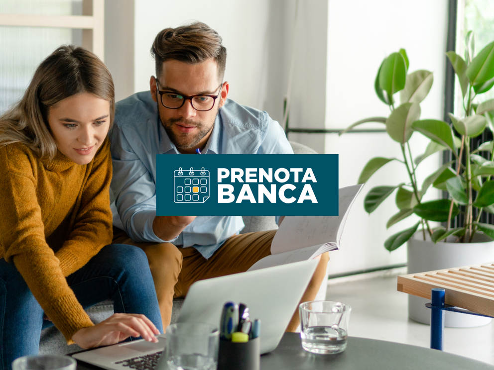 Da oggi puoi prenotare online il tuo appuntamento in filiale